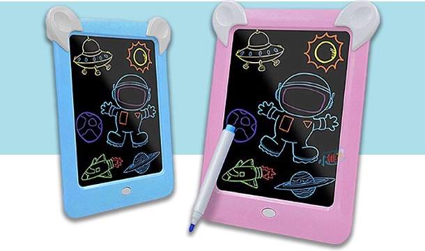 Kids LED Light-Up Drawing Pad - Save up to 59% | Pigsback.com