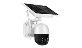 Solar Powered Outdoor CCTV Camera