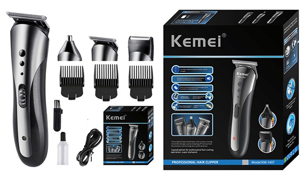 €19.99 for a 3-in-1 Multi-functional Electric Cordless Hair Clipper, Trimmer and Razor