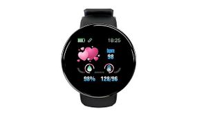 Fitness Tracker Smartwatch with Blood Pressure and Heart Rate Monitoring Technology