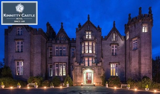 1 or 2 Nights Luxury Escape for 2 People with Breakfast, Dinner on one Evening and Resort Credit at the Award-Winning Kinnitty Castle Hotel