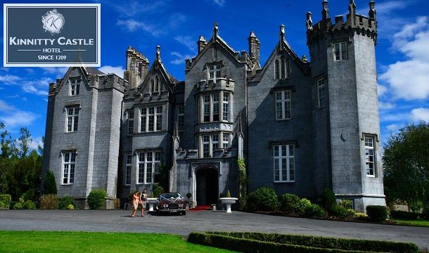 1 or 2 Nights Fairytale Castle Escape for 2 People with Breakfast, a 2 Course Dinner, Castle Cream Tea and Resort Credit at the Award-Winning 4-star Kinnitty Castle Hotel