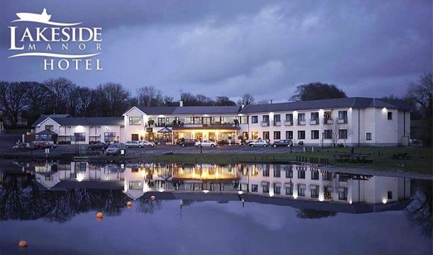 1 or 2 Nights Lakeside Escape for 2 Adults including Breakfast at the Lakeside Manor Hotel, Cavan