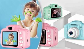 Kids DSLR Style HD Camera - Shoots Video & Pictures