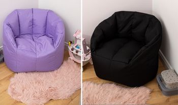 Large Snug Armchair Style Bean Bag in 6 Colours