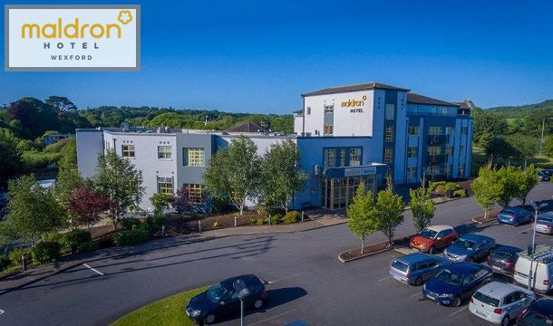 1, 2 or 3 Nights B&B Stay for 2 with a 2-Course Meal, Early Check-in, Late Checkout & Access to the Leisure Facilities at the Maldron Hotel, Wexford 