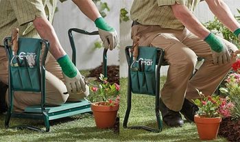 2-in-1 Folding Garden Kneeler & Seat