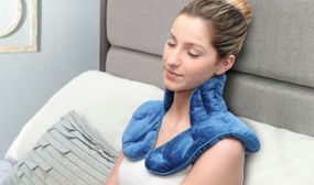 Therma Comfort Weighted Neck Wrap with Deep Pressure Therapy & Herbal Aromatherapy