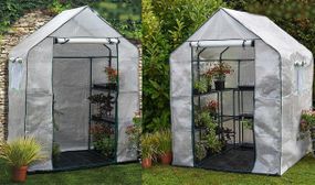 Garden Grow Premium 6 or 12 Shelf Greenhouse