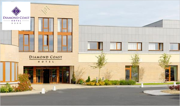 1, 2 or 3 Night Stay for 2 people including Full Irish Breakfast, Bottle of Wine and a Late Check out at the Stunning Diamond Coast Hotel, Co. Sligo