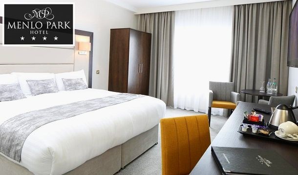 Enjoy a Special 1 or 2 Night Bumper Package including Breakfast, Wine and Chocolates on arrival, a 3-Course Dinner, Cocktails and more at the Stunning Menlo Park Hotel, Galway