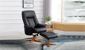 Leather 10-Point Massage Armchair 