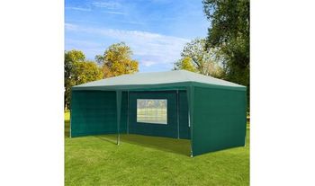 Outsunny 6 x 3 m Party Tent Gazebo Marquee with Windows and Side Panels