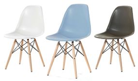 Set Of 4 Retro Style Dining Chairs 9 Colours Escapes Ie