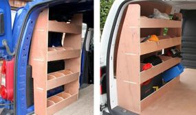 Racking Units for Van Doors - Range of Vehicles Available