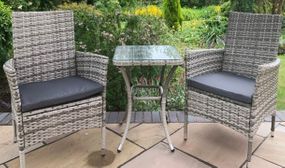 Jardi Rattan Bistro Sets with Rain Cover