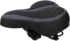 Dunlop Bike Gel Filled Adult Saddle City/Touring 25cmx21x12cm