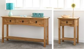 Corona Console Tables in 3 sizes