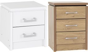 Charles Bedside Drawer - 2 or 3 Drawer