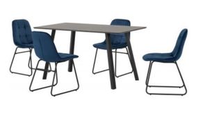 Berlin Dining Set w/ Lukas Chairs