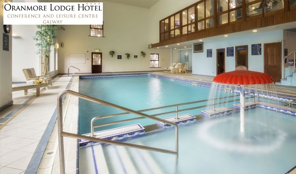 1, 2 or 3 Nights B&B Stay for 2, a 2-Course Meal, Glass of Wine, a Late Checkout & More at the Oranmore Lodge Hotel, Galway