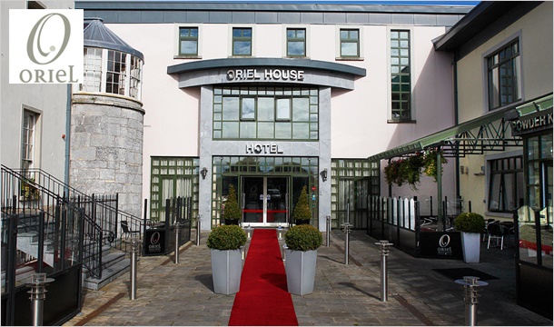 1, 2 or 3 Night Luxury B&B Stay for 2 with a 2-Course Evening Meal & Full Access to the Leisure Centre at Oriel House Hotel, Co. Cork