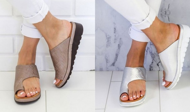 Women's Bunion Correction Sandal Slippers - Save up to 50% | Pigsback.com