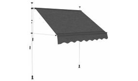 Manual Retractable Awning 150 cm Anthracite