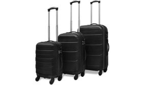 3 Piece Hard Shell Luggage Set in 3 Colours