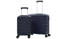 Hardcase Trolley Set 2 pcs Navy ABS