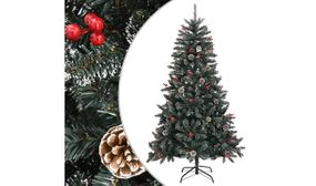 Artificial Christmas Tree with Stand Green 150 cm PVC