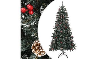 Artificial Christmas Tree with Stand Green 210 cm PVC