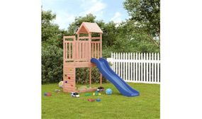 Playhouse with Slide Rockwall Solid Wood Douglas