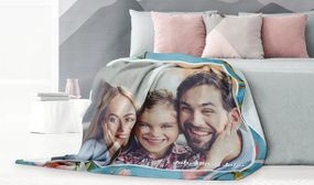 Personalised Fleece Photo Blanket