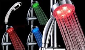 LED Shower Head in 3 Colours