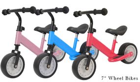 Kid's Balance Bikes with 7