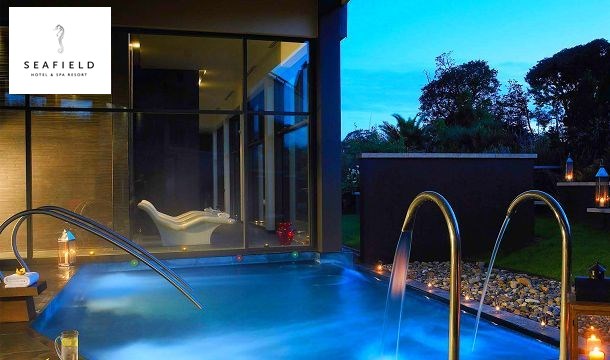 1 Night Bed & Breakfast for 2, Spa Credit, Late Check-Out and Complimentary Thermal Suite Access at Seafield Hotel & Spa Resort, Gorey, Co Wexford