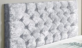 Chesterfield Crushed Velvet Headboards in 5 Sizes