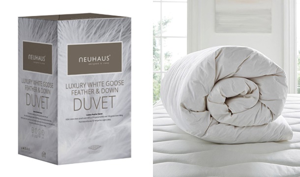 asda goose feather duvet