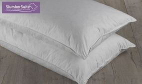 100% White Duck Feather Pillow