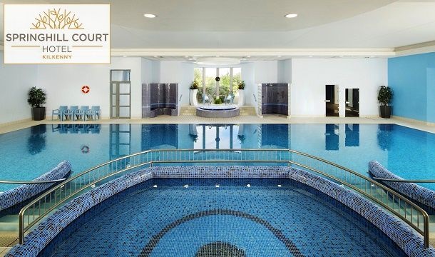 1, 2 or 3 Night Stay in a Classic Room for 2 including Breakfast, a House Cocktail on Arrival and Late Check Out at the Springhill Court Hotel, Kilkenny City 