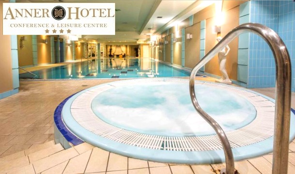 1, 2 or 3 Nights B&B for 2, Late Checkout, Free Kids Club, Complimentary Access to the Leisure Centre & More at The Anner Hotel, Thurles - Valid to October