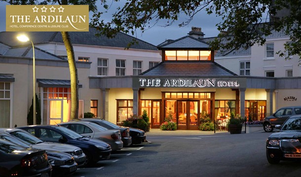 1, 2 or 3 Nights B&B, Upgrade to a Superior Room with Artisan Afternoon Tea, Late Check-out and access to the Leisure Facilities at The Ardilaun Hotel, Galway City