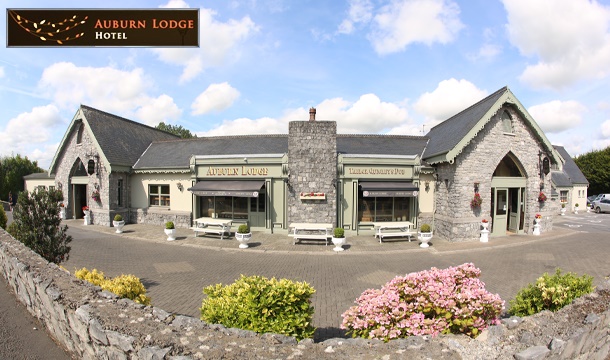 2 Night stay for 2 People including Full Irish Breakfast, Main Course Dinner each & Full Access to the Leisure Centre at the Auburn Lodge Hotel, Ennis, Co. Clare