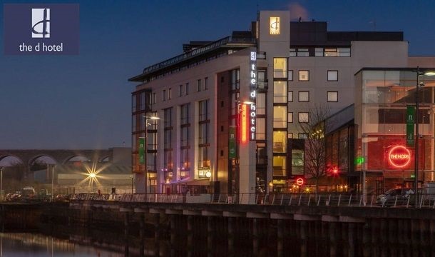 1 or 2 Nights Bed & Breakfast, Upgrade to a Superior Bedroom, Late Check Out at The d Hotel, Drogheda - valid to March 2020