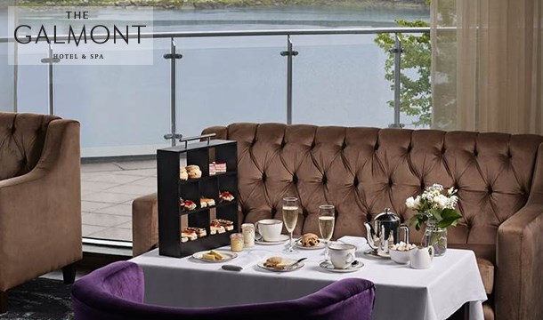 1 Night or 2 Nights B&B, a Main Course with a Glass of Wine, Late Check-Out and 15% Discount on Spa Treatments at the stunning Galmont Hotel & Spa, Galway City