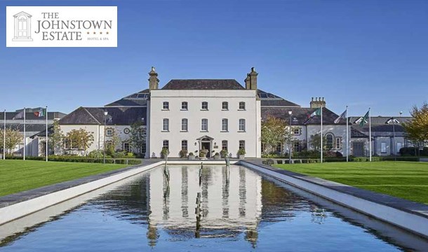 1 Night Luxury Stay for 2 People with Breakfast, Spa & Wine Credit and More at the 4-Star Johnstown Estate Hotel & Spa, Meath