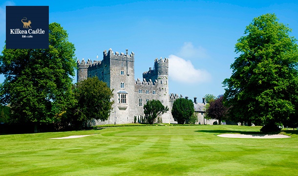 Enjoy a 1 or 2 Night Stay for 2 with Golf, Dining Credit, Breakfast & Late Checkout in The Lodges at Kilkea Castle