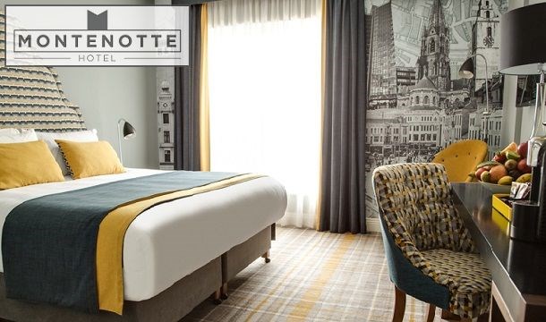 1 or 2 Nights Culinary Stay for 2 People including a 3-Course Evening Meal, a Glass of Prosecco, Chocolates, Spa Credit and in-house Movies in the Stunning Montenotte Hotel, Cork City