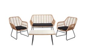 Vienna Wicker Garden Furniture Set